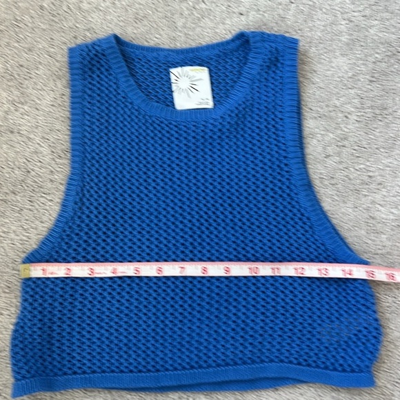 OFFLINE by Aerie Blue Knit Top - Picture 4 of 7
